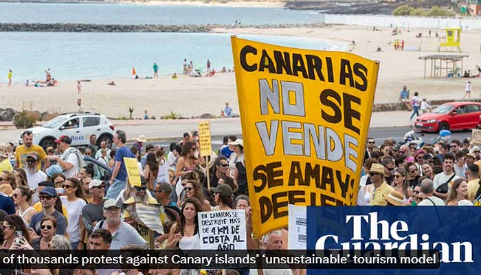 La Prensa Internacional Se Vuelca Con La Protesta En Canarias Contra El ...